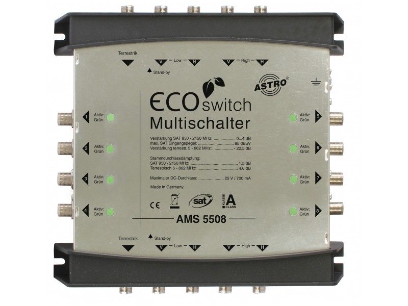 Produktabbildung AMS 5508 ECOswitch, Hochwertige Kaskadenerweiterung